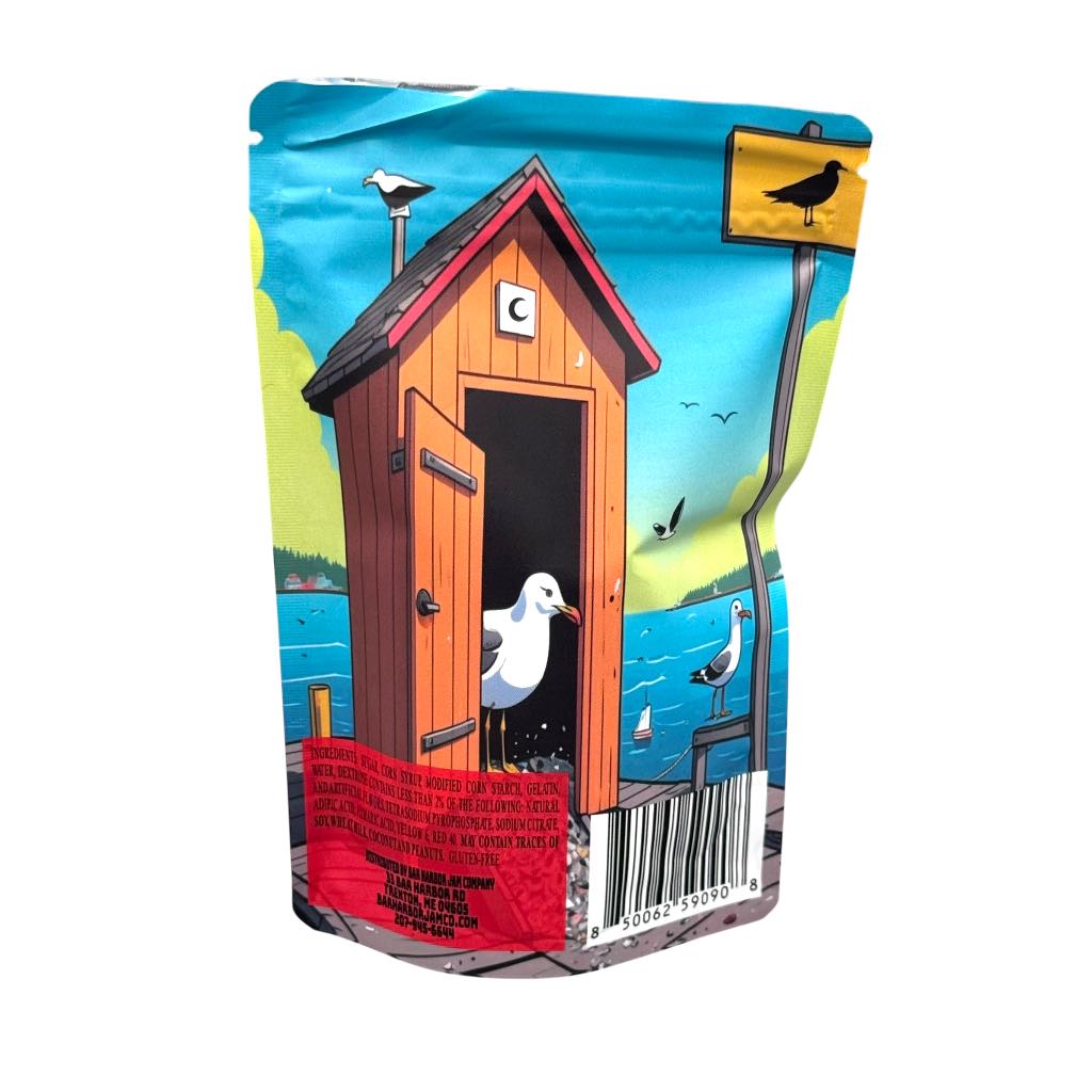 Seagull Poop Freeze Dried Orange Dusted Marshmallow Bites