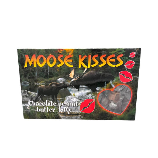 Moose Kisses Peanut Butter Chocolate Taffies
