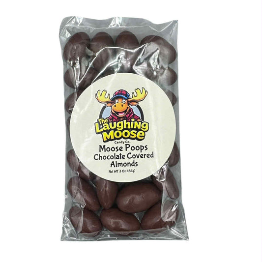 3 Oz Moose Poops Milk Chocolate Covered Almonds