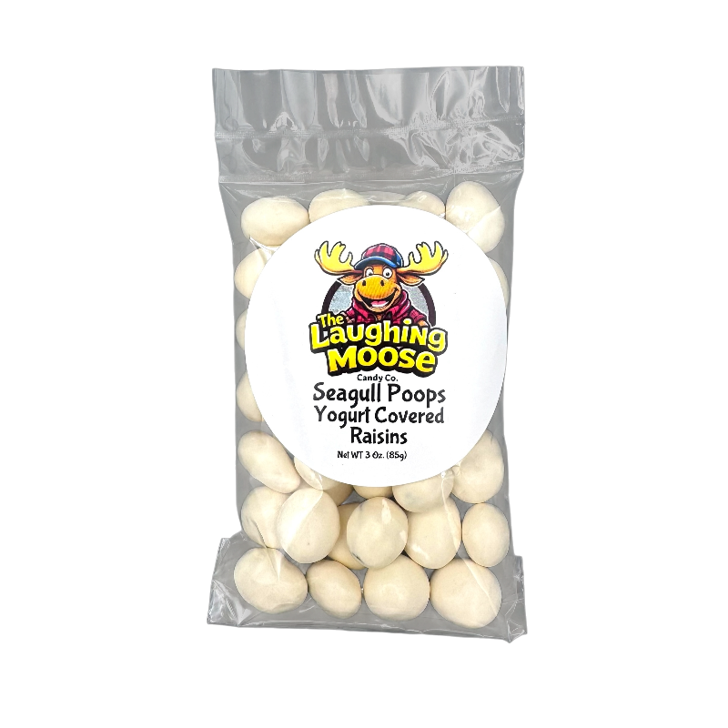 3 Oz Seagull Poops Yogurt Covered Raisins