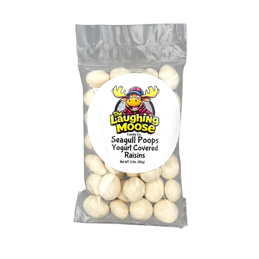 3 Oz Seagull Poops Yogurt Covered Raisins